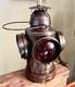 Vtg HANDLAN St Louis USA 4 Way Railroad Dressel Signal Lantern Table Light Lamp
