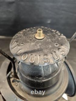 Vtg Handlan 4- Way Railroad Caboose Train Signal Lamp St Louis Lantern