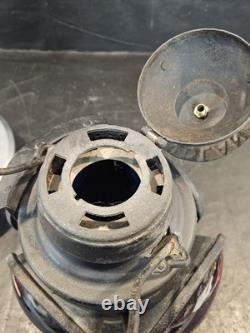 Vtg Handlan 4- Way Railroad Caboose Train Signal Lamp St Louis Lantern