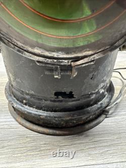 Vtg Handlan 4- Way Railroad Caboose Train Signal Lamp St Louis Lantern