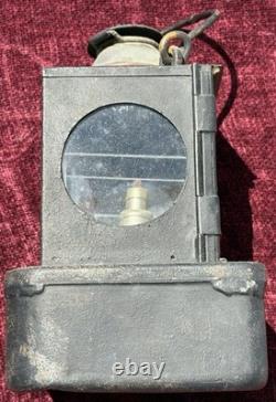 Vtg Lamp MFG & Railway Supplies Ltd LNER Steel Copper Railway Lantern Planlite