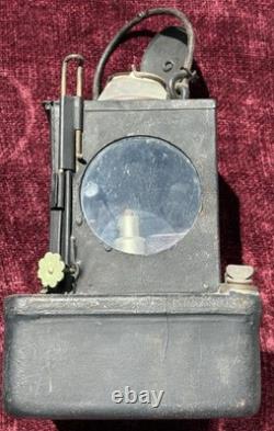 Vtg Lamp MFG & Railway Supplies Ltd LNER Steel Copper Railway Lantern Planlite