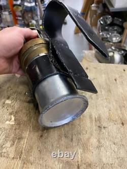Vtg Permissible Electric Signal Lamp Brass Mount Coal Mine Railroad RR Lantern