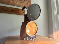 Vtg Peter Gray & Sons Railroad Lantern Lamp Electrified Railroad Lantern