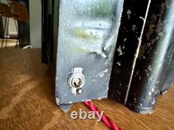 Vtg Peter Gray & Sons Railroad Lantern Lamp Electrified Railroad Lantern