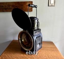 Vtg Peter Gray & Sons Railroad Lantern Lamp Electrified Railroad Lantern