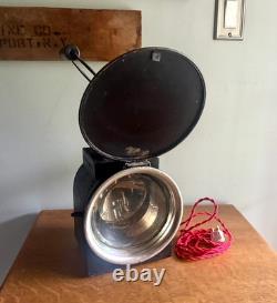 Vtg Peter Gray & Sons Railroad Lantern Lamp Electrified Railroad Lantern