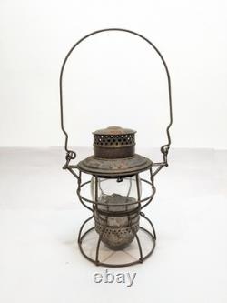 Vtg Railroad Lantern Lamp Antique ADLAKE 250 B&M RR Baltimore & Maryland