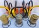 Vtg Railroad Lanterns Lamps Lot 9 Adams & Westlake Adlake JUSTRITE STARLITE