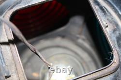 Vtg The Adlake Non-Sweating Railroad Train 4 Way Lantern Chicago