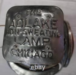 Vtg The Adlake Non-Sweating Railroad Train 4 Way Lantern Chicago