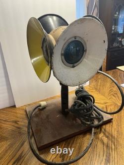 Vtg WRRS Co Type 1870 Electric Railroad Switch Lamp Electrified Tested Works