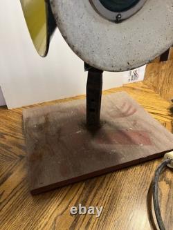 Vtg WRRS Co Type 1870 Electric Railroad Switch Lamp Electrified Tested Works
