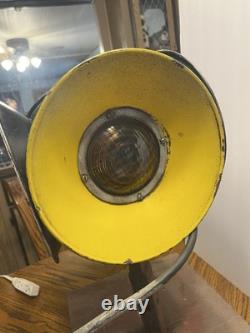 Vtg WRRS Co Type 1870 Electric Railroad Switch Lamp Electrified Tested Works