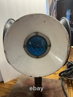 Vtg WRRS Co Type 1870 Electric Railroad Switch Lamp Electrified Tested Works