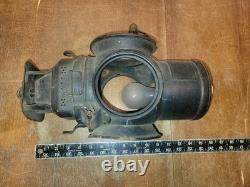 Vtg antique Adlake Non-Sweating Lamp Chicago 4 Way Switch Railroad Lantern Body