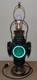 Vtg working ADLAKE CHICAGO Railroad Lamp electrical conversion Table Lamp 1 of 2