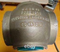 W. R. R. S Co. Antique Railroad Electric Switch Lamp Light 4 Lens Lantern Type 1870
