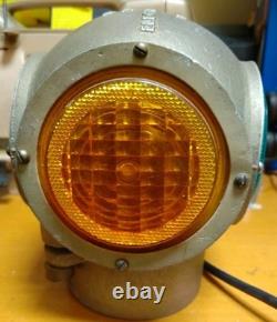 W. R. R. S Co. Antique Railroad Electric Switch Lamp Light 4 Lens Lantern Type 1870
