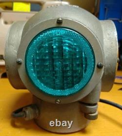 W. R. R. S Co. Antique Railroad Electric Switch Lamp Light 4 Lens Lantern Type 1870