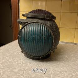 W. R. R. S Co. Antique Railroad Electric Switch Lamp Light 4 Lens Lantern Type 1880
