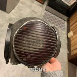 W. R. R. S Co. Antique Railroad Electric Switch Lamp Light 4 Lens Lantern Type 1880