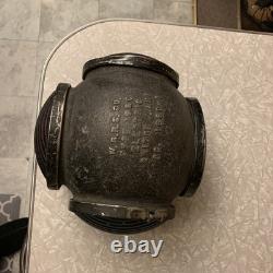 W. R. R. S Co. Antique Railroad Electric Switch Lamp Light 4 Lens Lantern Type 1880