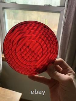 W. R. R. S Co. Antique Railroad Electric Switch Lamp Light 4 Lens Lantern Type 1880