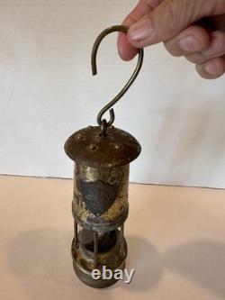 WELLS FARGO By E Thomas & Williams Cambrian Brass Miner's Lantern Lamp Wales GB