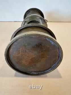 WELLS FARGO By E Thomas & Williams Cambrian Brass Miner's Lantern Lamp Wales GB
