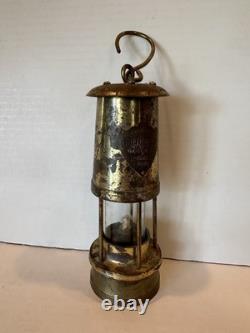 WELLS FARGO By E Thomas & Williams Cambrian Brass Miner's Lantern Lamp Wales GB