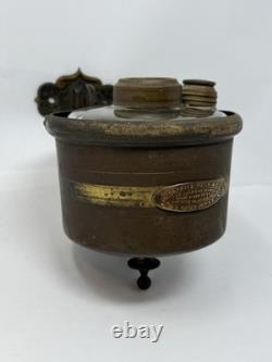WILLIAMS PAGE & CO. Railroad Passenger Car Wall Oil Lamp Boston Mass. 1874 WOW