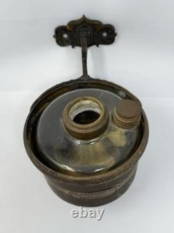 WILLIAMS PAGE & CO. Railroad Passenger Car Wall Oil Lamp Boston Mass. 1874 WOW