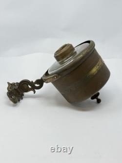 WILLIAMS PAGE & CO. Railroad Passenger Car Wall Oil Lamp Boston Mass. 1874 WOW
