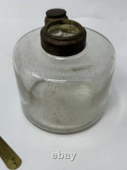 WILLIAMS PAGE & CO. Railroad Passenger Car Wall Oil Lamp Boston Mass. 1874 WOW