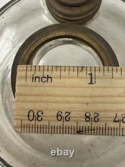 WILLIAMS PAGE & CO. Railroad Passenger Car Wall Oil Lamp Boston Mass. 1874 WOW
