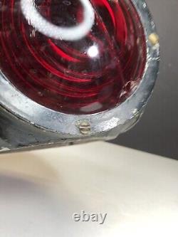 WRRS Co Type 1870 Electric Switch Lamp 4 Way Railroad Red White PC 1870-1