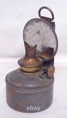 WW2 Railway Shunters/Guards 3 colour oil lamp -unused/surplus 1945 Broad Arrow