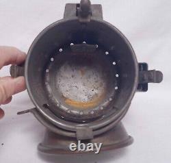 WW2 Railway Shunters/Guards 3 colour oil lamp -unused/surplus 1945 Broad Arrow