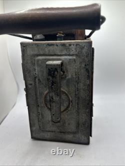 WWII Wupperdal German Railroad Signal Light Hand Lantern Train Railway Helmholtz