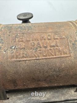 WWII Wupperdal German Railroad Signal Light Hand Lantern Train Railway Helmholtz