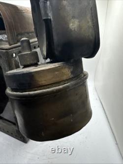 WWII Wupperdal German Railroad Signal Light Hand Lantern Train Railway Helmholtz
