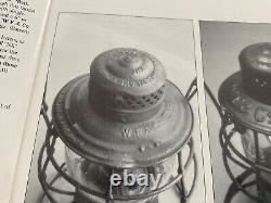 Wells Fargo & Co Express Adlake Fantasy and Real Railroad Lamp Lantern Globe