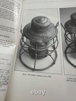 Wells Fargo & Co Express Adlake Fantasy and Real Railroad Lamp Lantern Globe