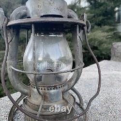 Wheeling & Lake Erie Railroad Lantern WithClear Cast Globe