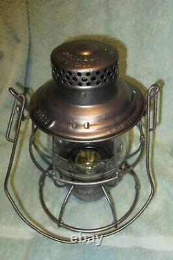 Wmry Western Maryland Railroad Lantern Tall Globe