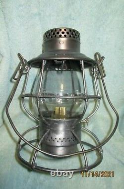 Wmry Western Maryland Railroad Lantern Tall Globe