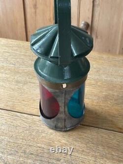 Ww2 1945 Railway Lamp Lantern 3 Way C Eastgate & Sons Birmingham